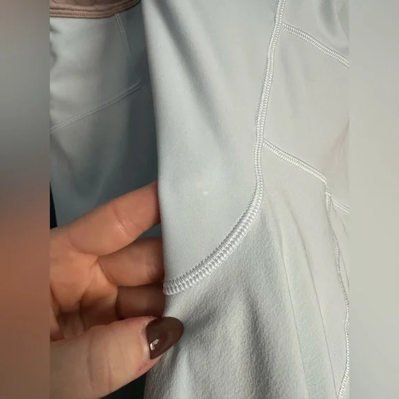 Lululemon Court Crush Tennis Dress Powder Blue / White - Picture 9 of 9